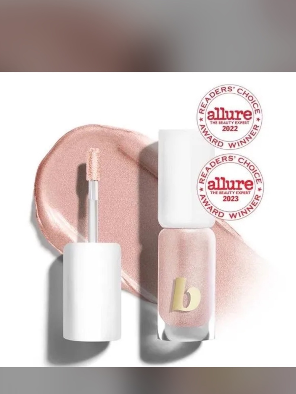 BeautyCounter Eye Cream Shadow  - Luster Lid Salmon Pink Champagne